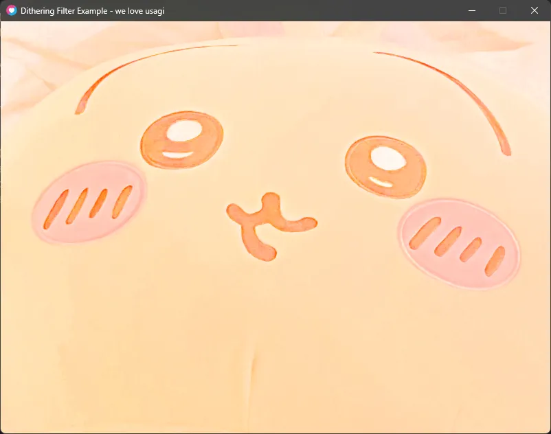 a bright image of usagi